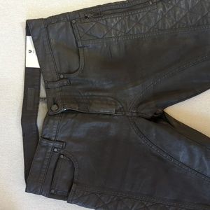 Belstaff Jeans waxed cotton.